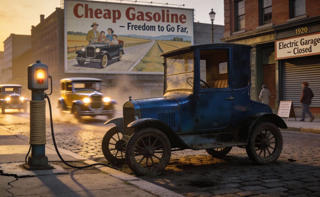 Decline of Electric Vehicles: Why EVs Failed in the 20th Century