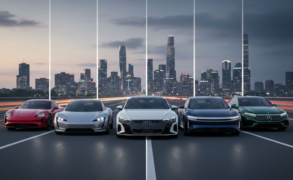 Electric Sports Car Comparison